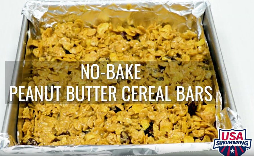 No-Bake Peanut Butter Cereal Bars