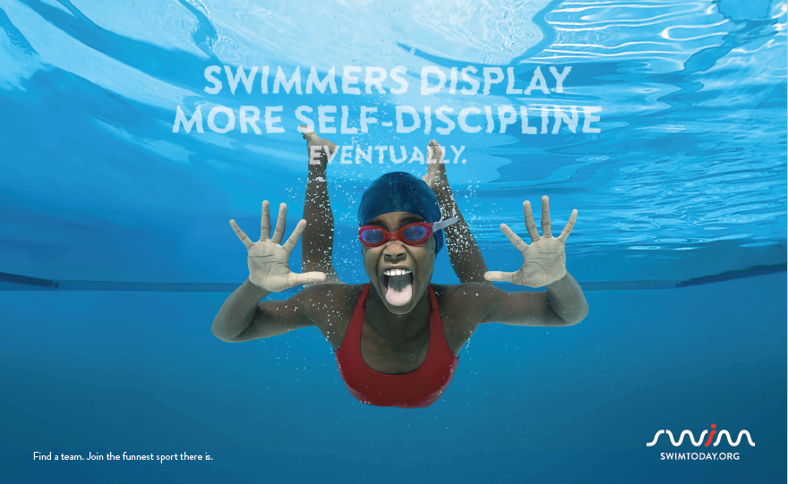 SwimToday Entices All to Join the #FunnestSport with New Creative Content 